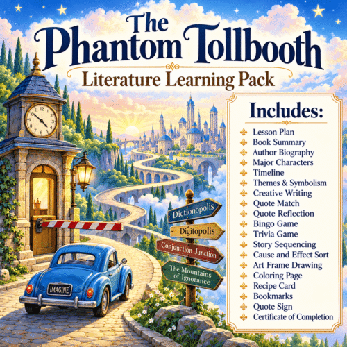 The Phantom Tollbooth Literature Learning Pack