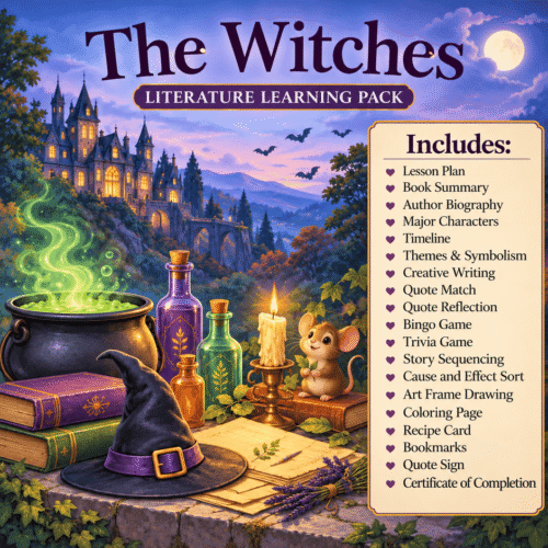 The Witches Literature Learning Pack