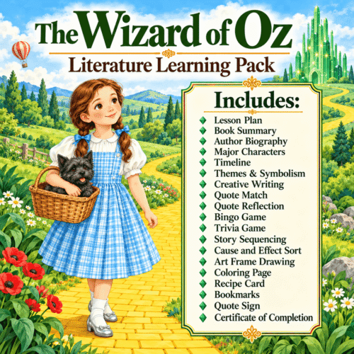 The Wizard of Oz Literature Learning Pack