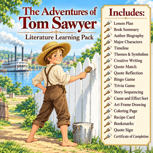 The Adventures of Tom Sawyer Literature Learning Pack