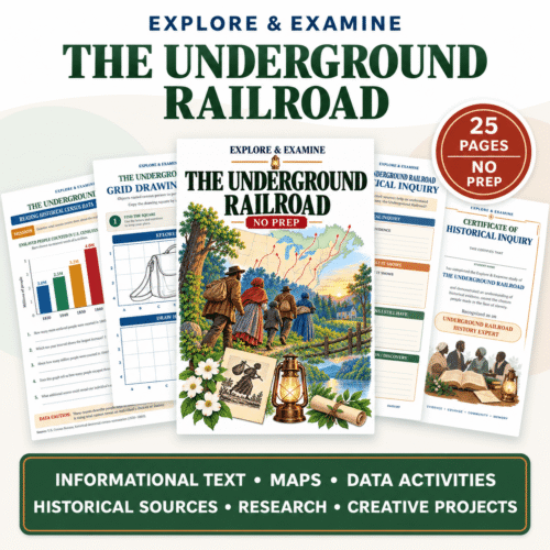 EXPLORE & EXAMINE - THE UNDERGROUND RAILROAD